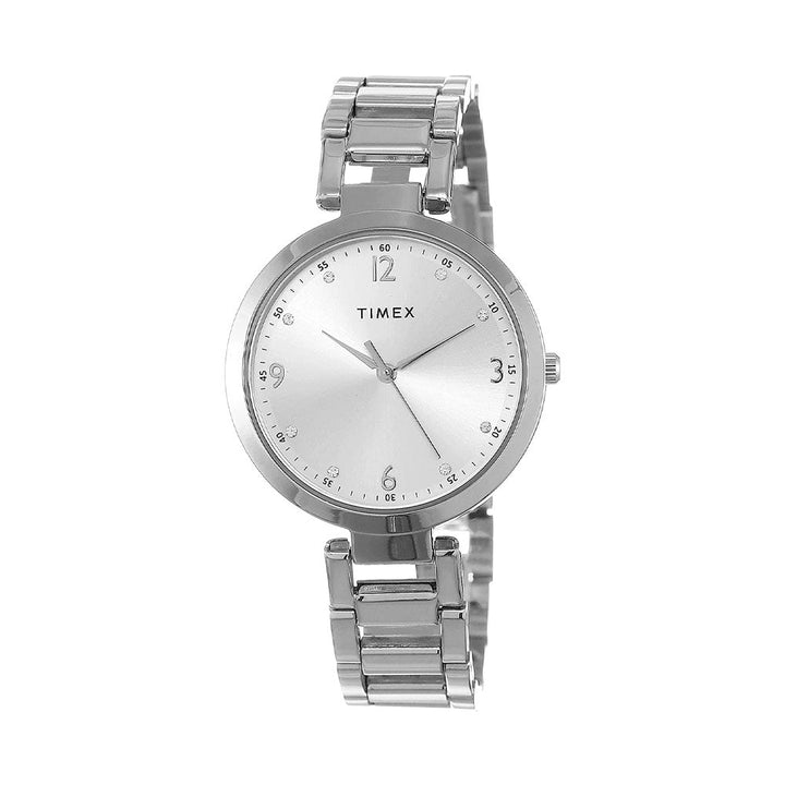 Timex Fashion Analog Silver Dial Women's Watch-TW000X202