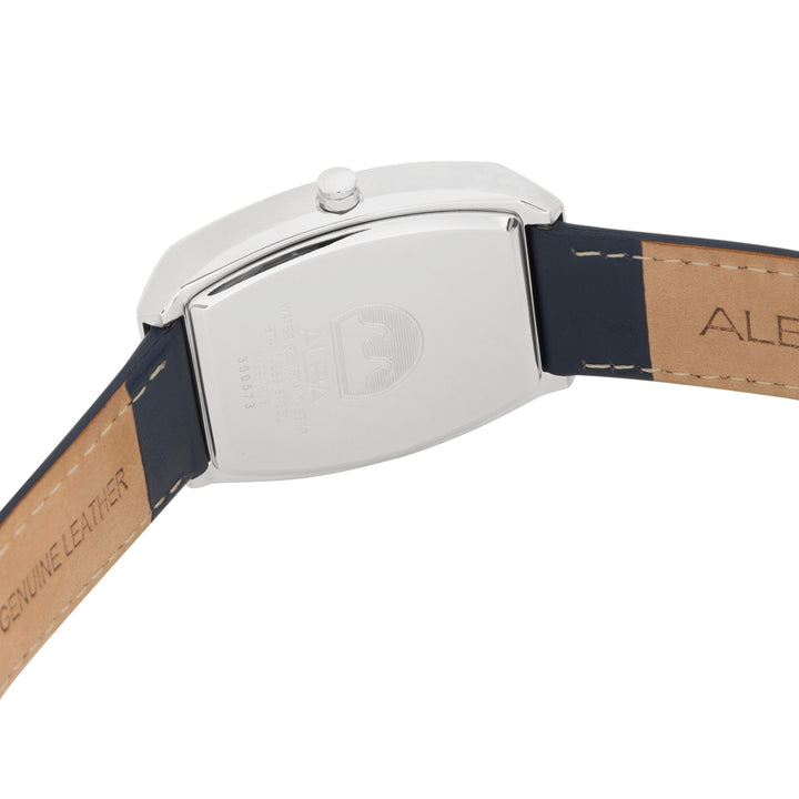 Alba AG8N21X1 Nebula Blue Dial With Blue Leather Straps