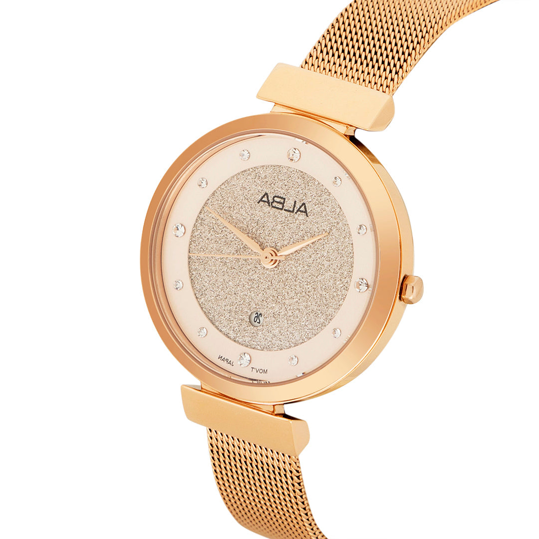 Alba AH7CA0X1 Pink Shimmer Ladies Watch