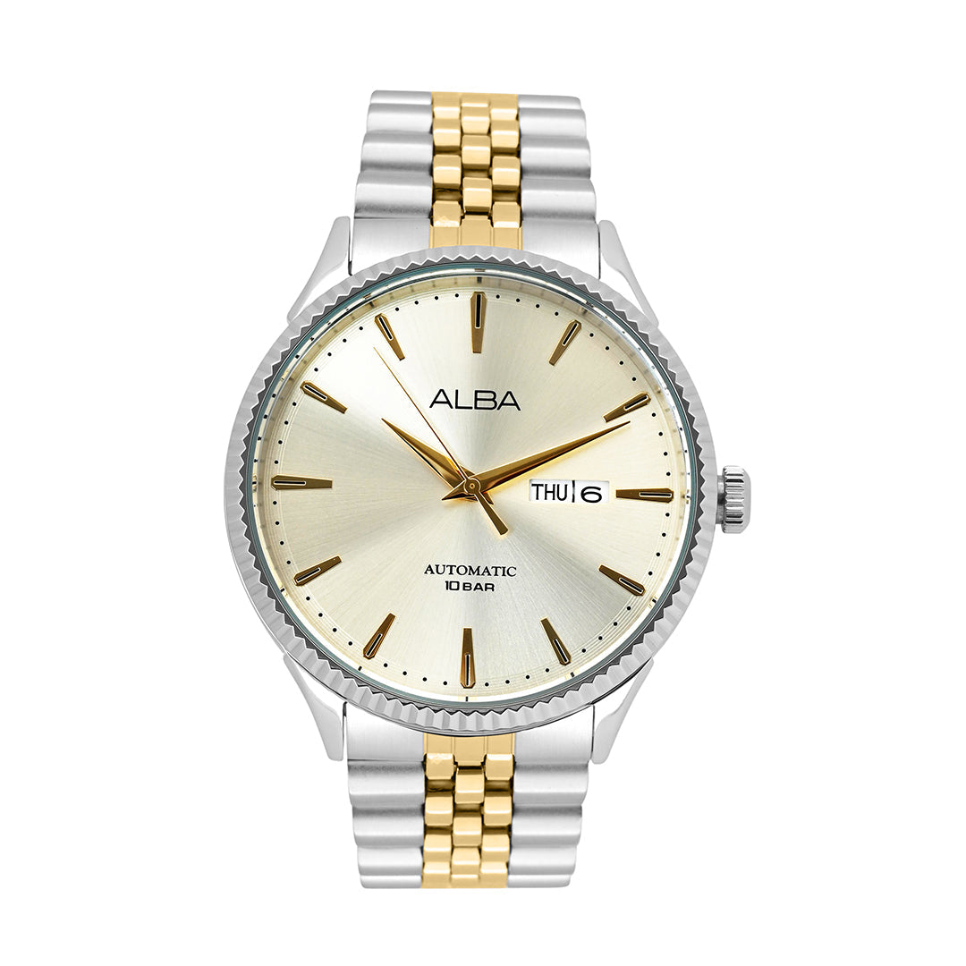 Alba AL4233X1 Gold+Silver Strap Mechanical
