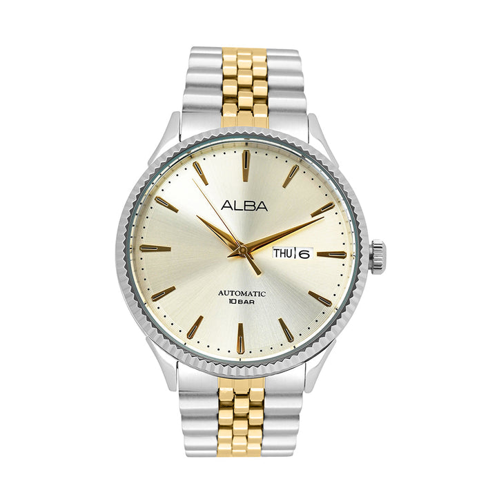 Alba AL4233X1 Gold+Silver Strap Mechanical