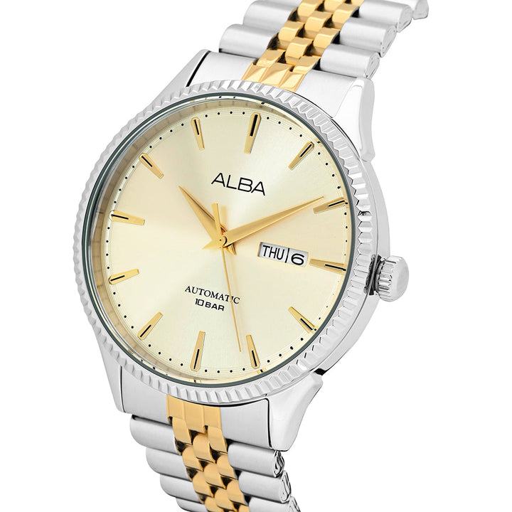 Alba AL4233X1 Gold+Silver Strap Mechanical
