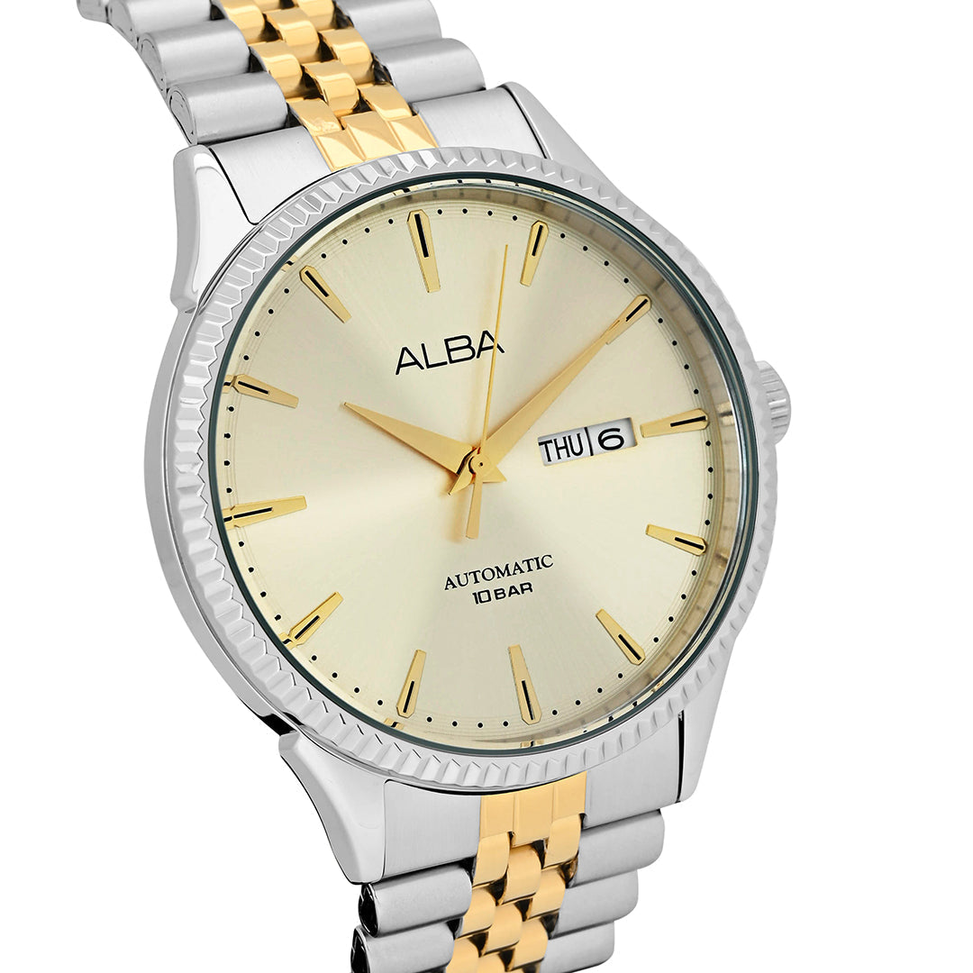 Alba AL4233X1 Gold+Silver Strap Mechanical