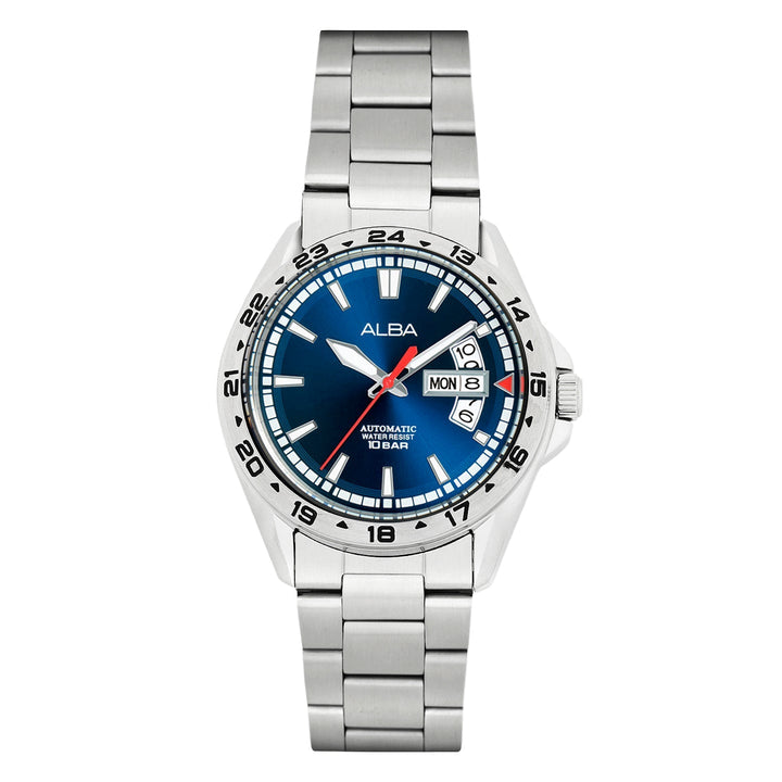 Alba AL4475X1 Deep Blue Dial Mechanical