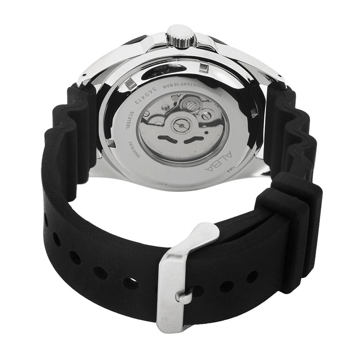 Alba AL4493X1 Deep Blue With Silicone Strap Mechanical