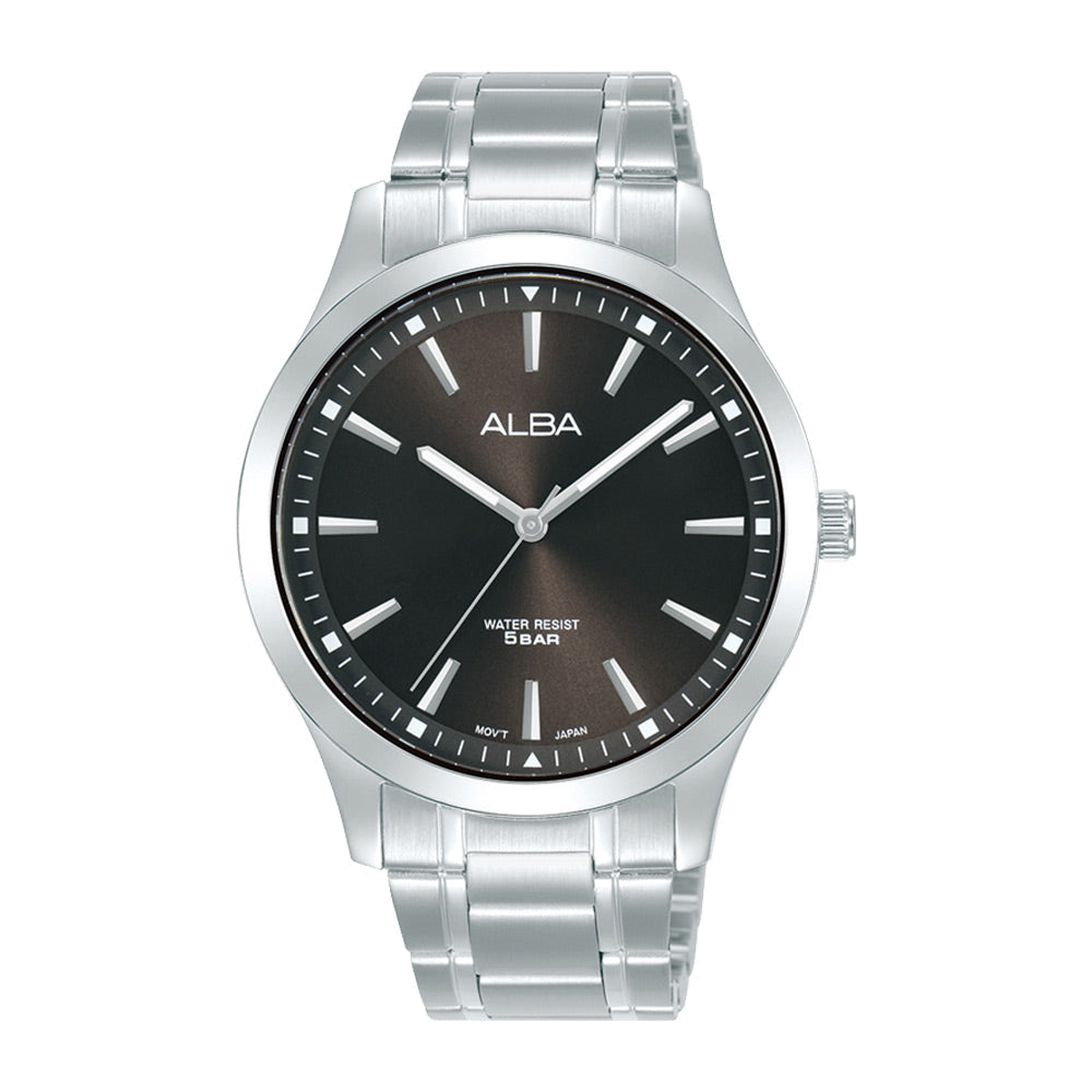 Alba ARX013X1 Grey Brown Dial Watch – The Watch Factory