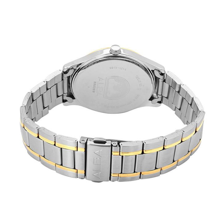 Alba ARX020X1 Dual Tone Metallic Strap Watch