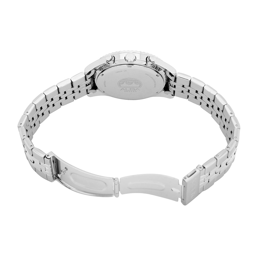 Alba AT3H17X1 Midnight Blue Dial Chronograph