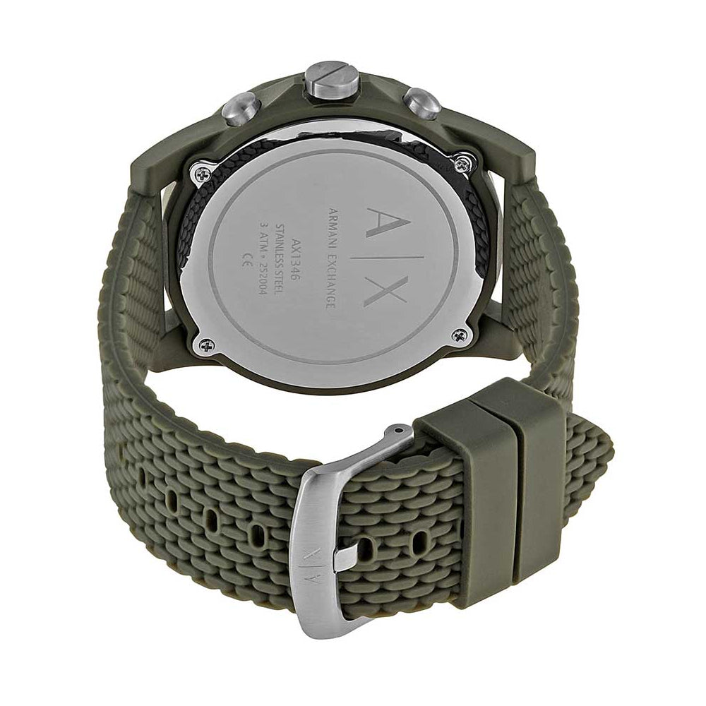 Armani Exchange Outerbanks Silicon Watch AX1346