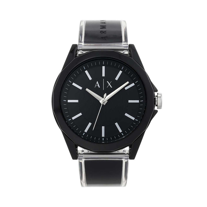 Armani Exchange Men Silicone Drexler Wrist Watch AX2629