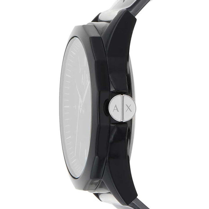 Armani Exchange Men Silicone Drexler Wrist Watch AX2629