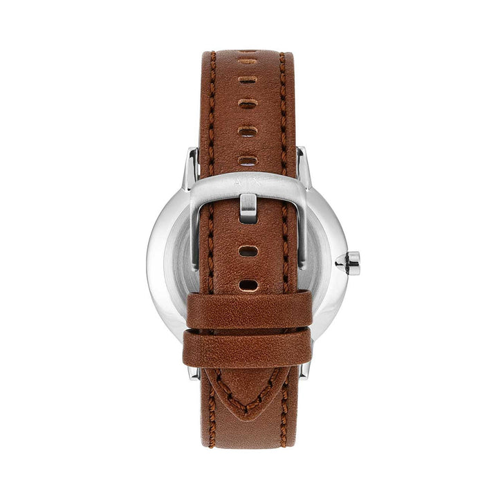 Armani Exchange Men Leather Analog Wrist Watch AX2718