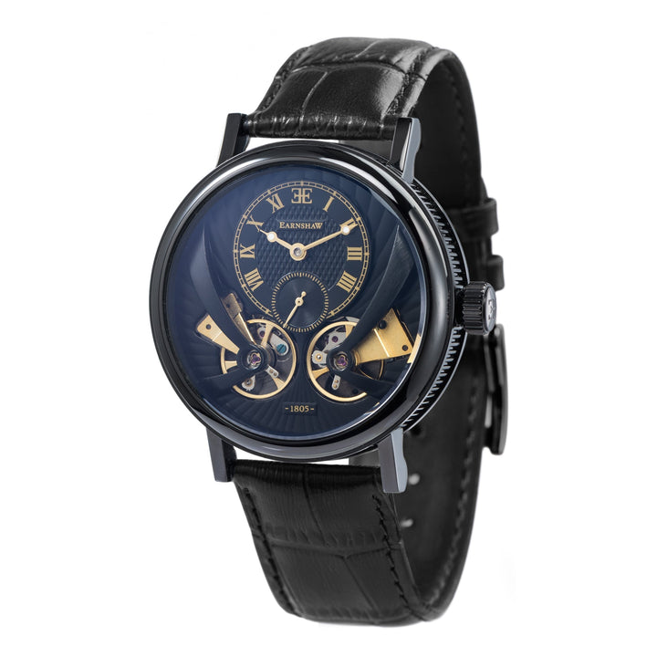Earnshaw ES-8059-04 Beaufort Anatolia Mech Automatic Open Heart Skeleton