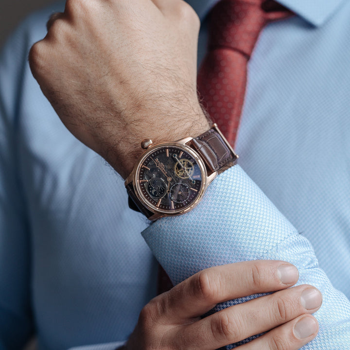 Earnshaw ES-8063-06 Longitude Shadow Multifunction