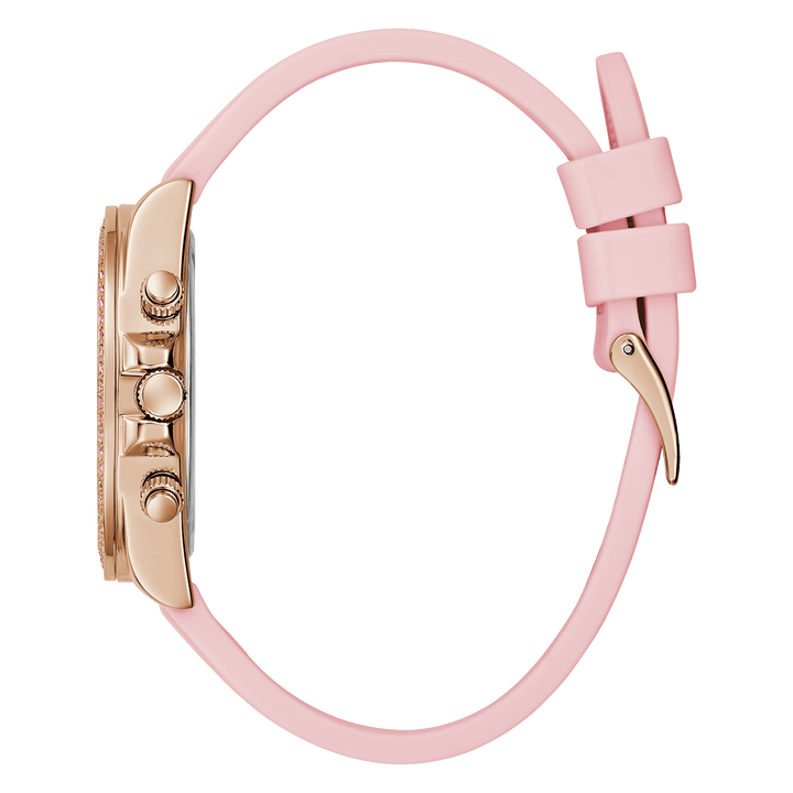 GUESS Ladies Sparkling Pink Limited Edition Watch