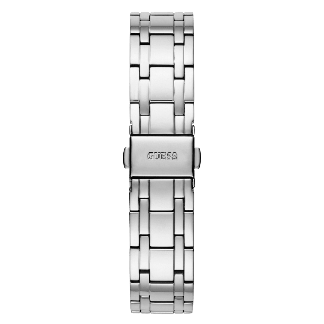 GUESS Ladies Silver Tone Analog Watch
