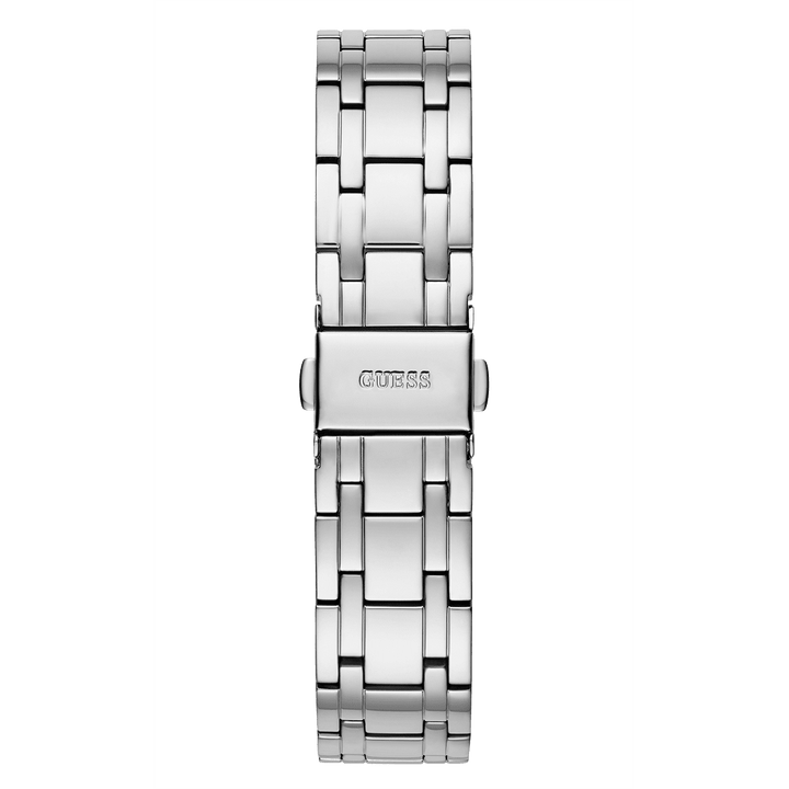 GUESS Ladies Silver Tone Analog Watch