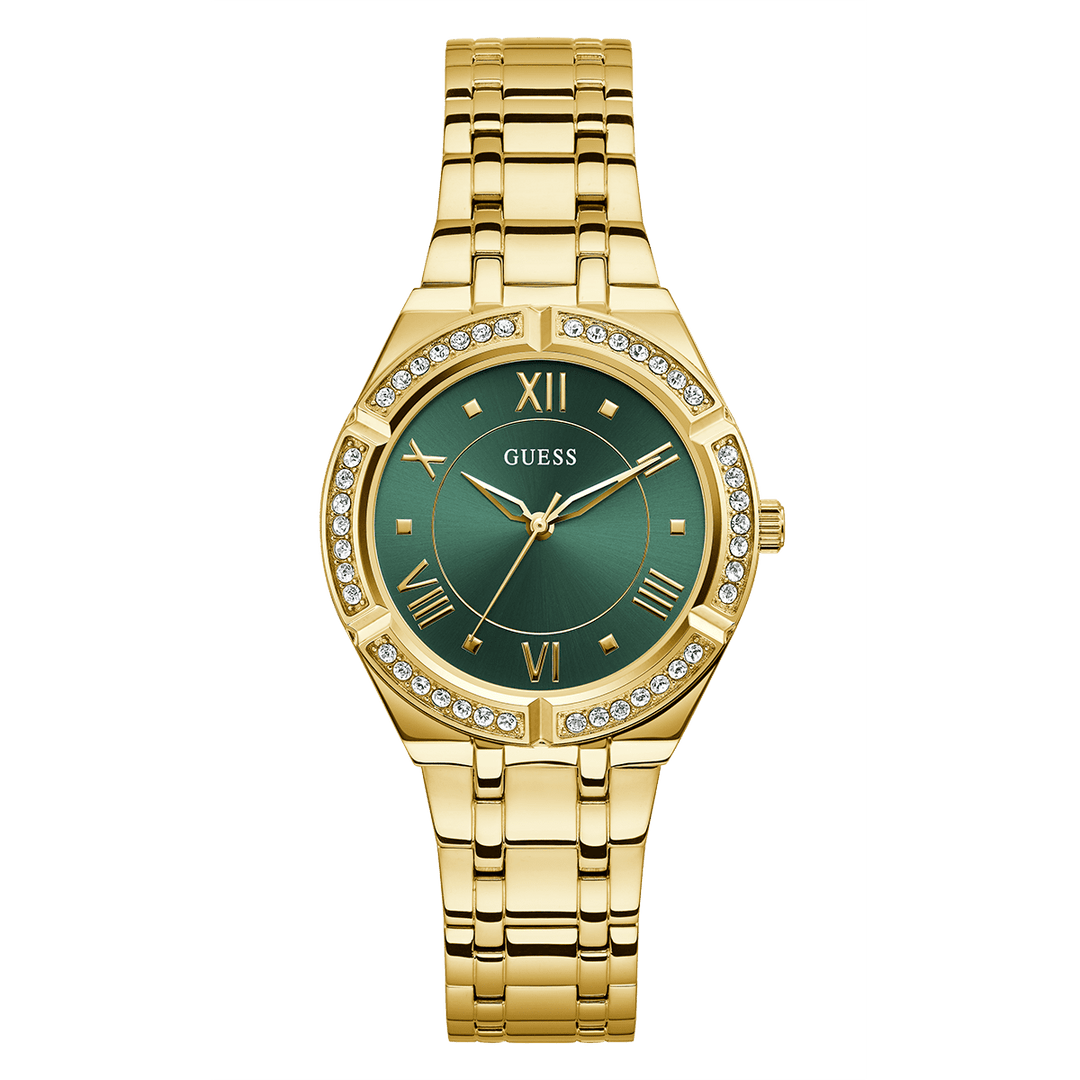 GUESS Ladies Gold Tone Analog Watch