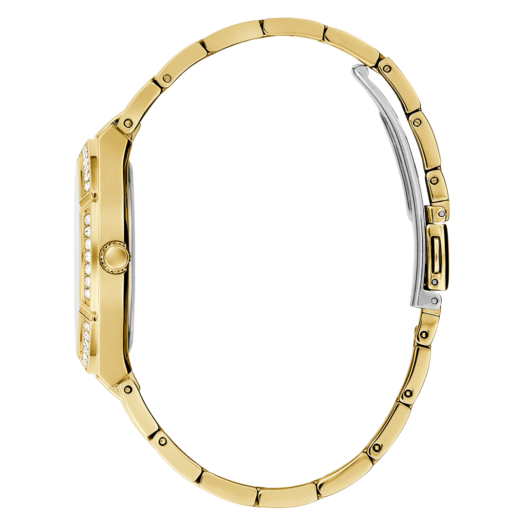 GUESS Ladies Gold Tone Analog Watch