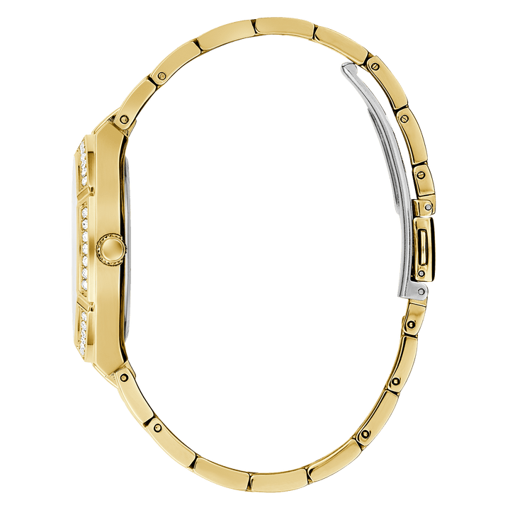 GUESS Ladies Gold Tone Analog Watch