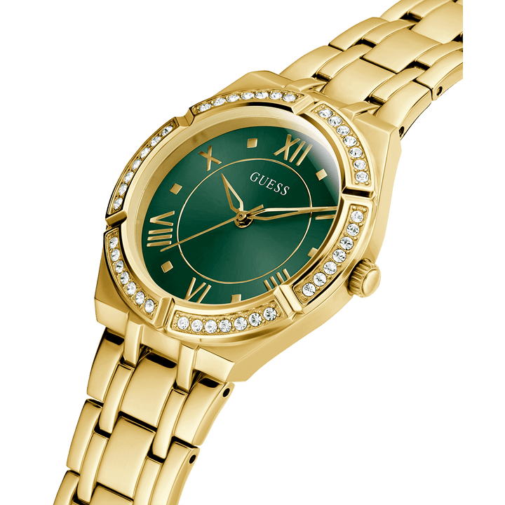 GUESS Ladies Gold Tone Analog Watch