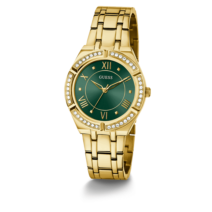 GUESS Ladies Gold Tone Analog Watch