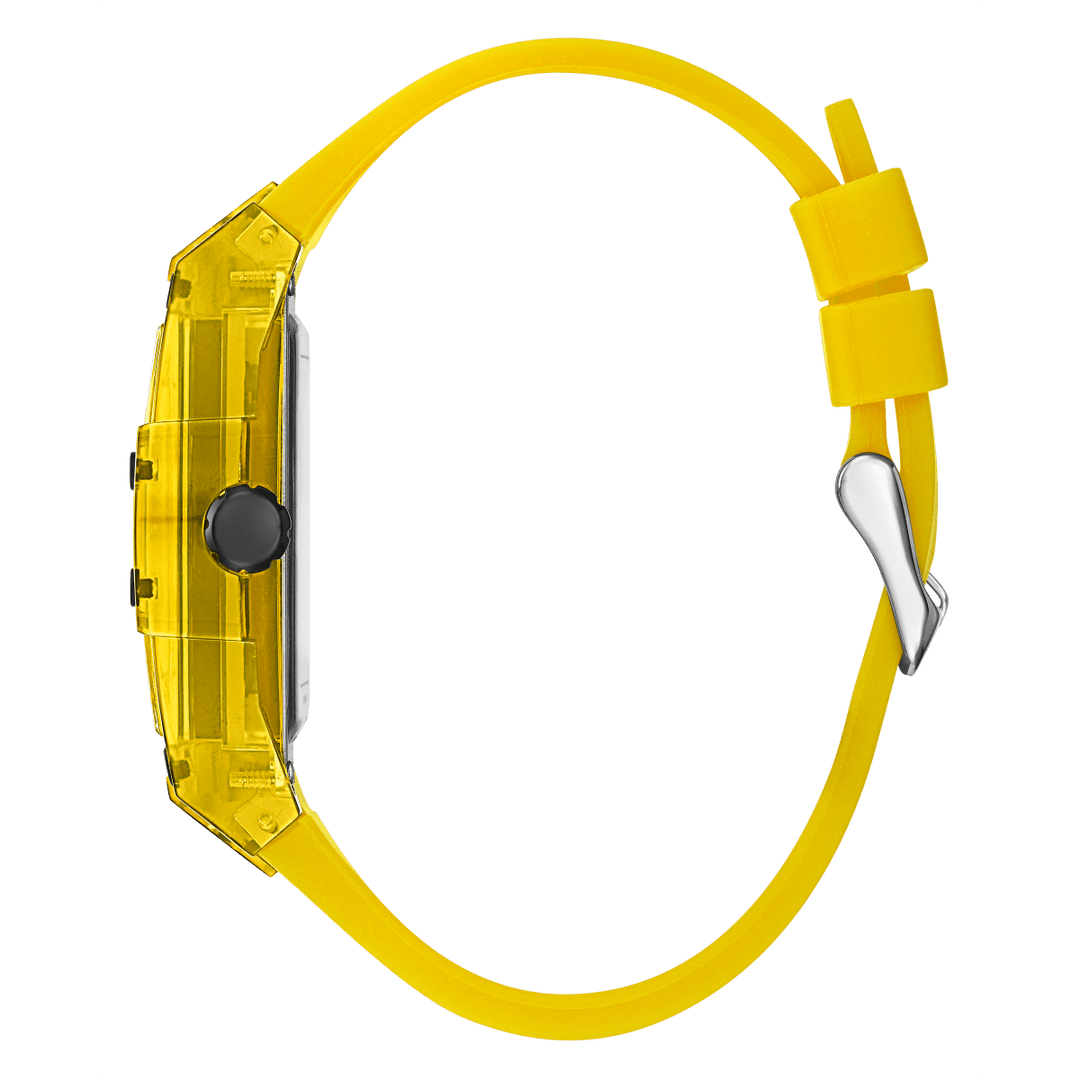 GUESS Mens Yellow Multi-Function Watch