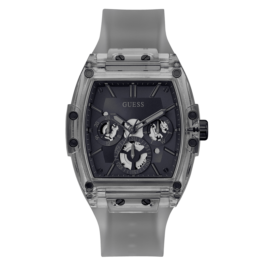 GUESS Mens Grey Multi-Function Watch