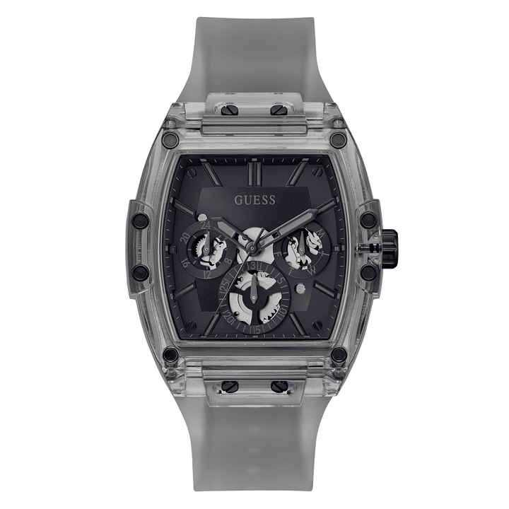 GUESS Mens Grey Multi-Function Watch