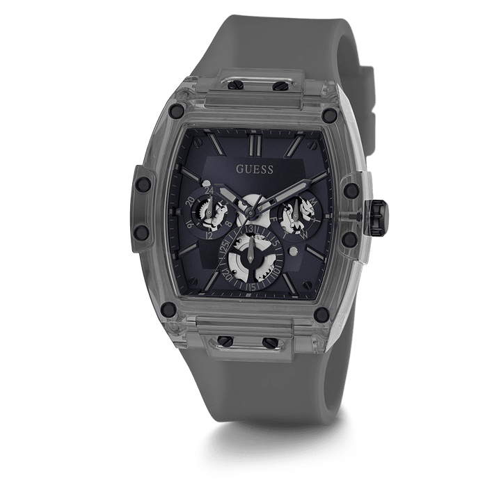 GUESS Mens Grey Multi-Function Watch