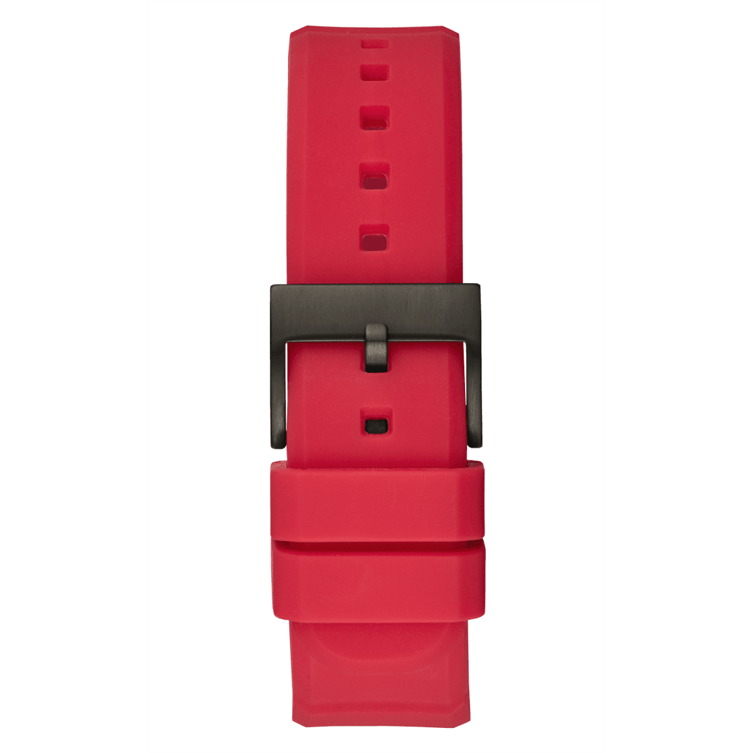GUESS Mens Red Digital Watch