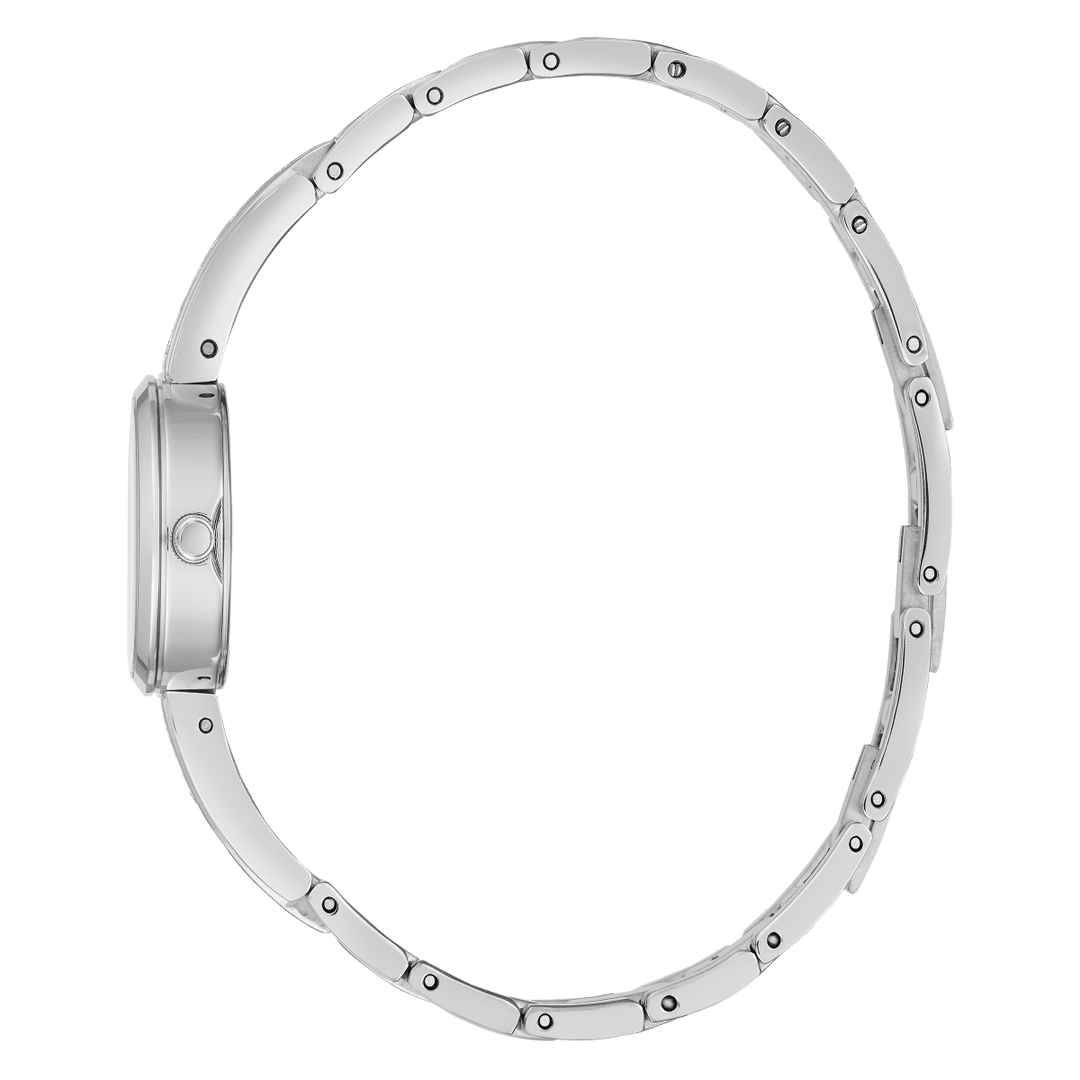 GUESS Ladies Silver Tone Analog Watch