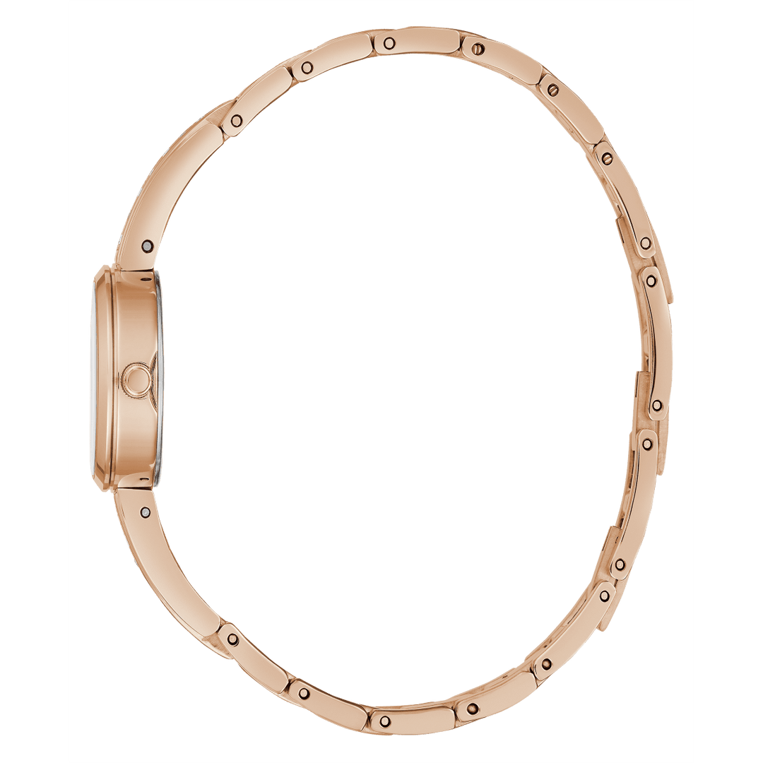GUESS Ladies Rose Gold Tone Analog Watch