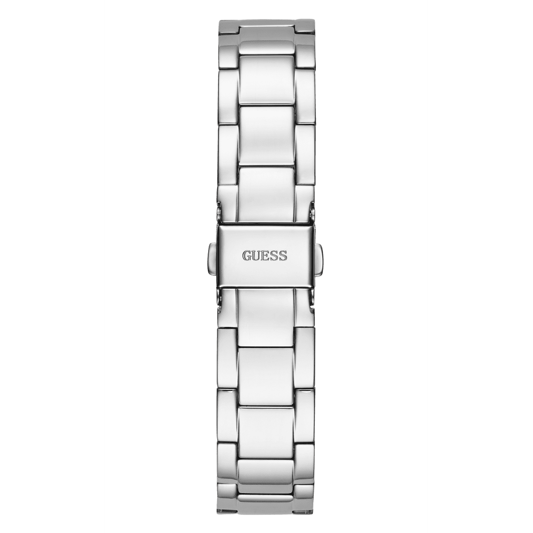 GUESS Ladies Silver Tone Analog Watch