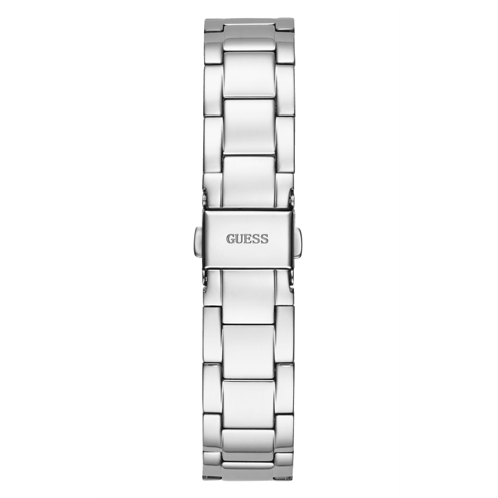 GUESS Ladies Silver Tone Analog Watch