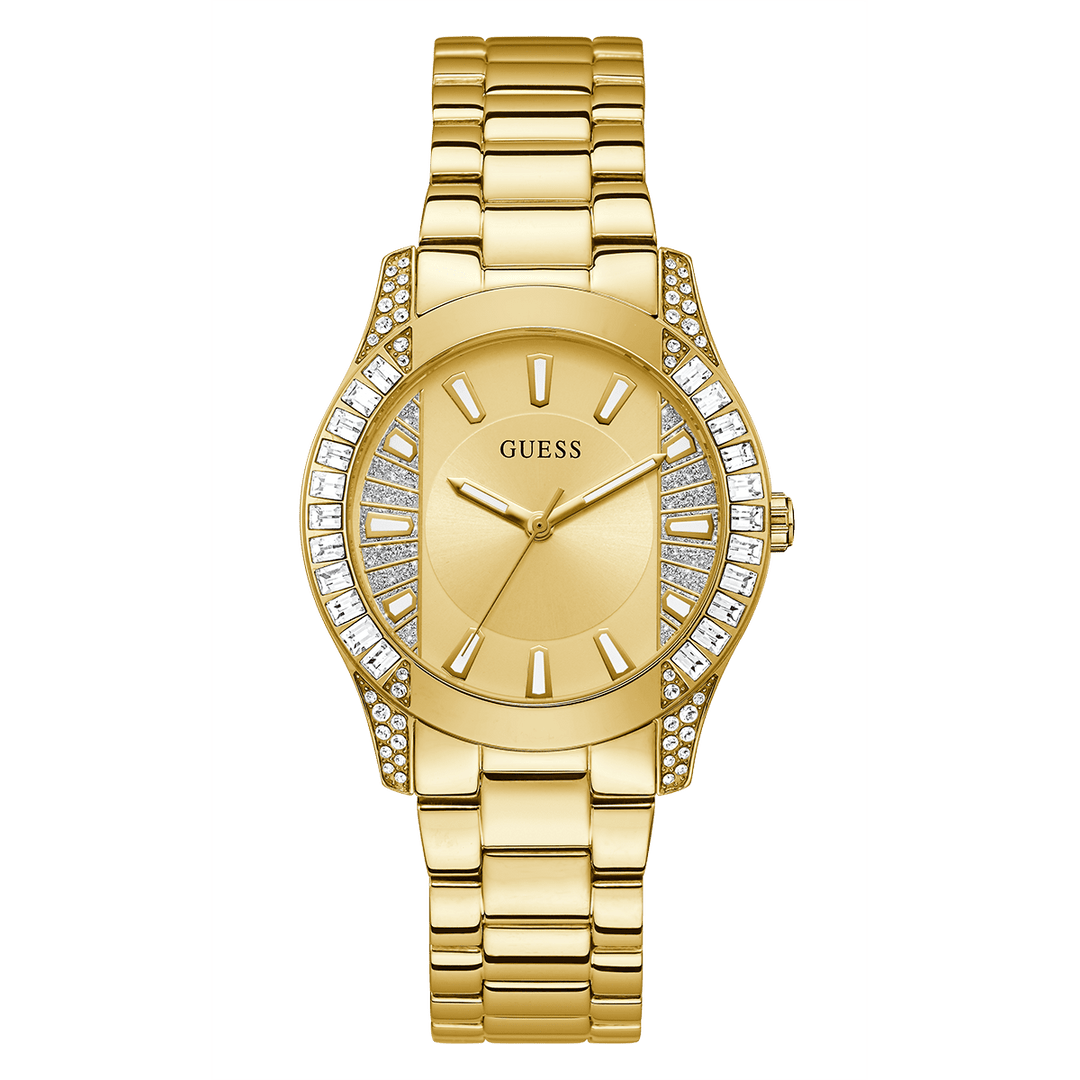 GUESS Ladies Gold Tone Analog Watch