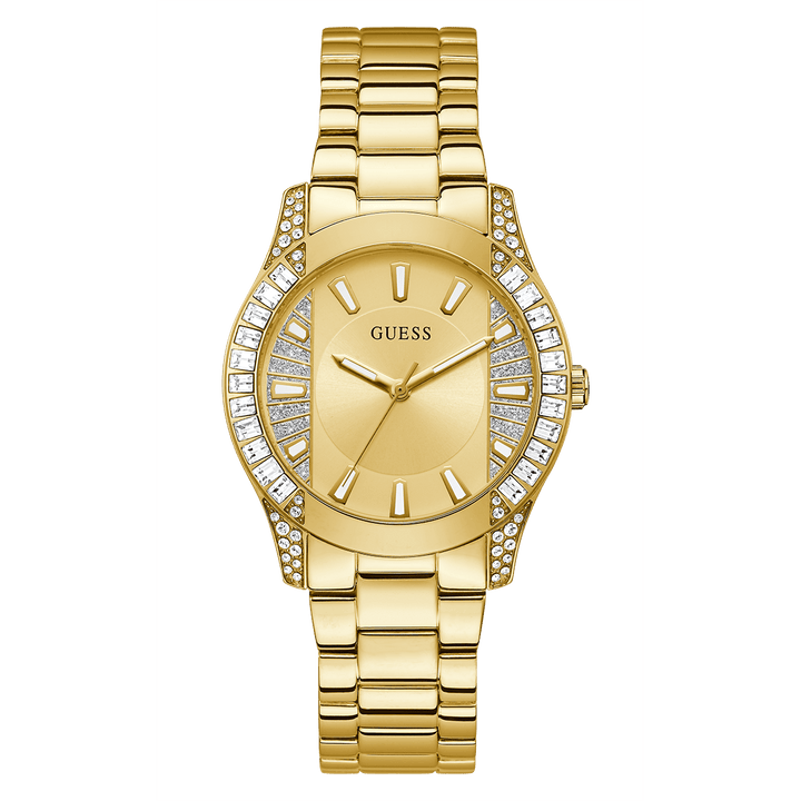 GUESS Ladies Gold Tone Analog Watch