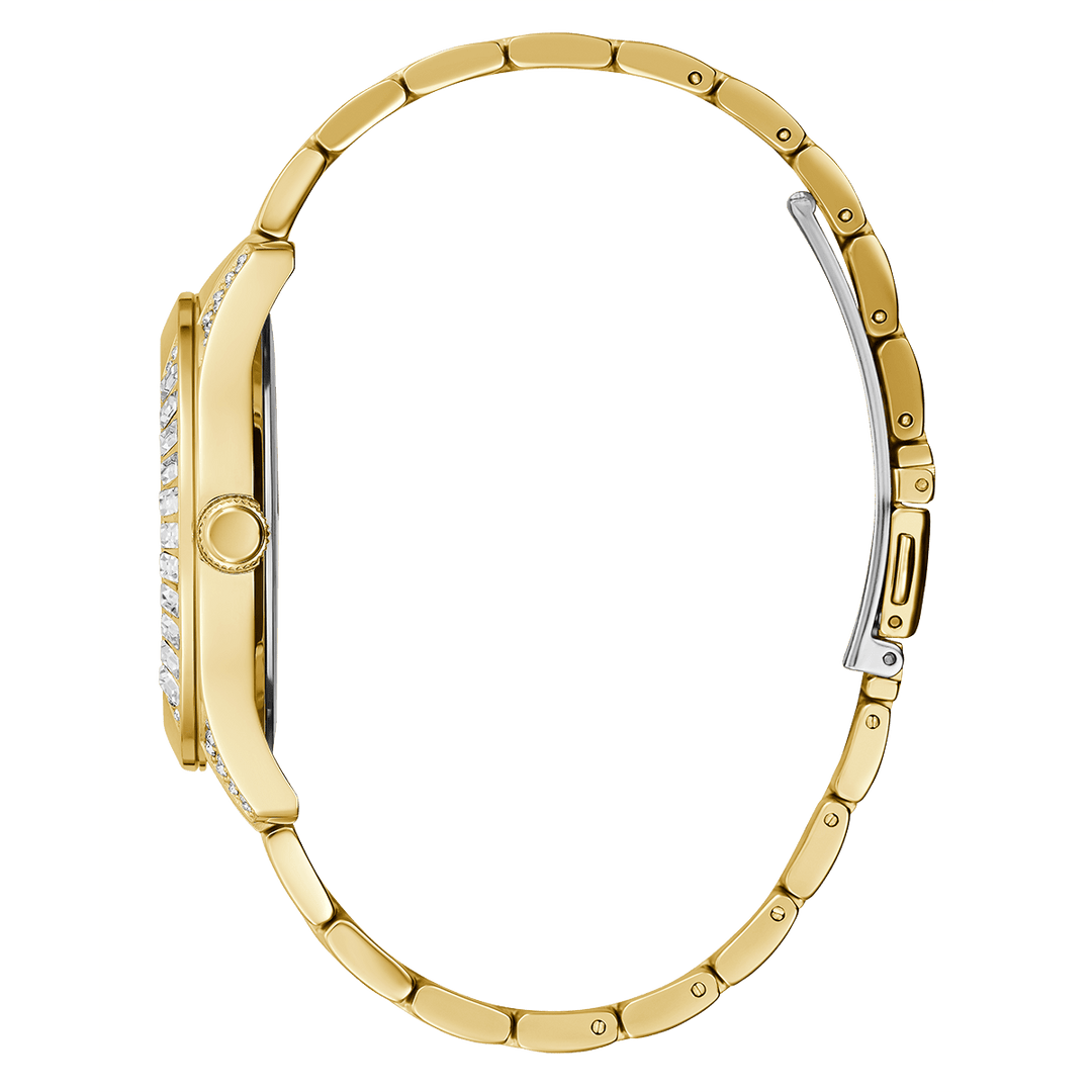 GUESS Ladies Gold Tone Analog Watch