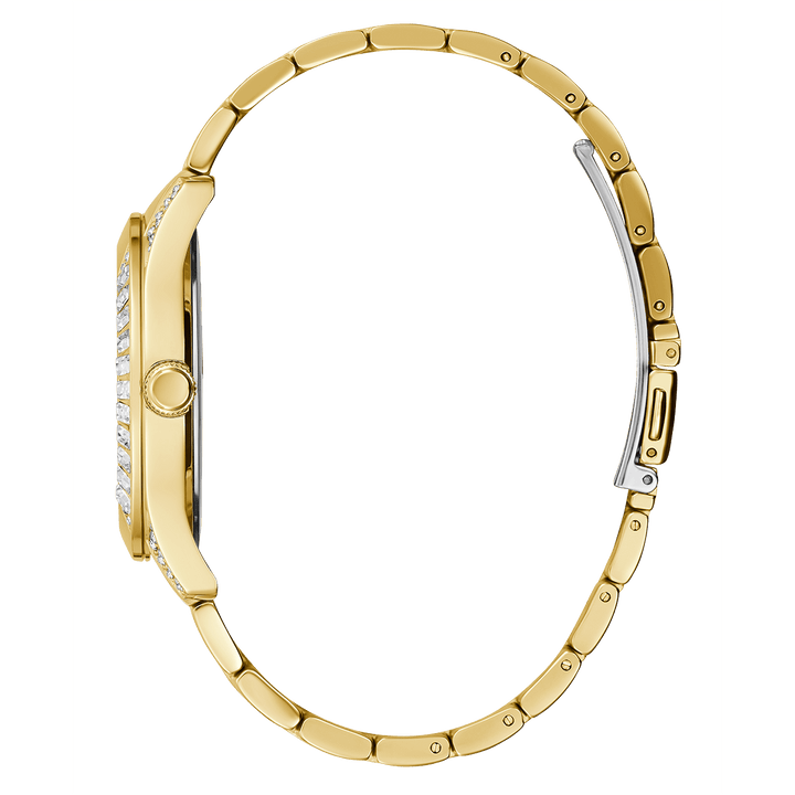 GUESS Ladies Gold Tone Analog Watch