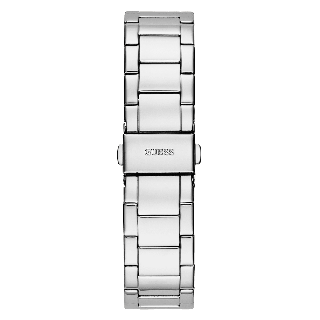 GUESS Ladies Silver Tone Multi-Function Watch