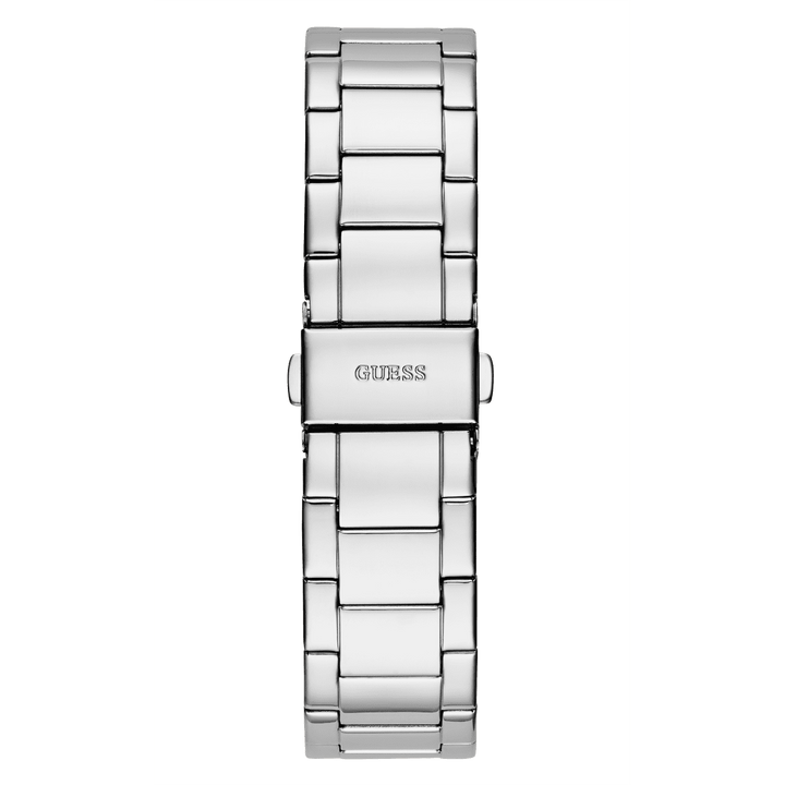 GUESS Ladies Silver Tone Multi-Function Watch