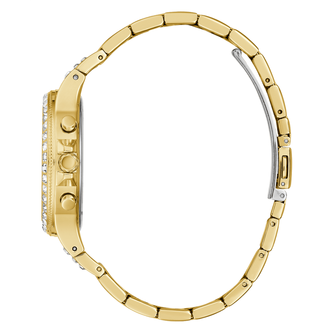 GUESS Ladies Gold Tone Multi-Function Watch