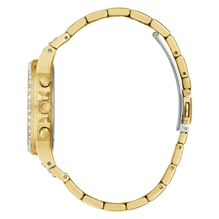 GUESS Ladies Gold Tone Multi-Function Watch