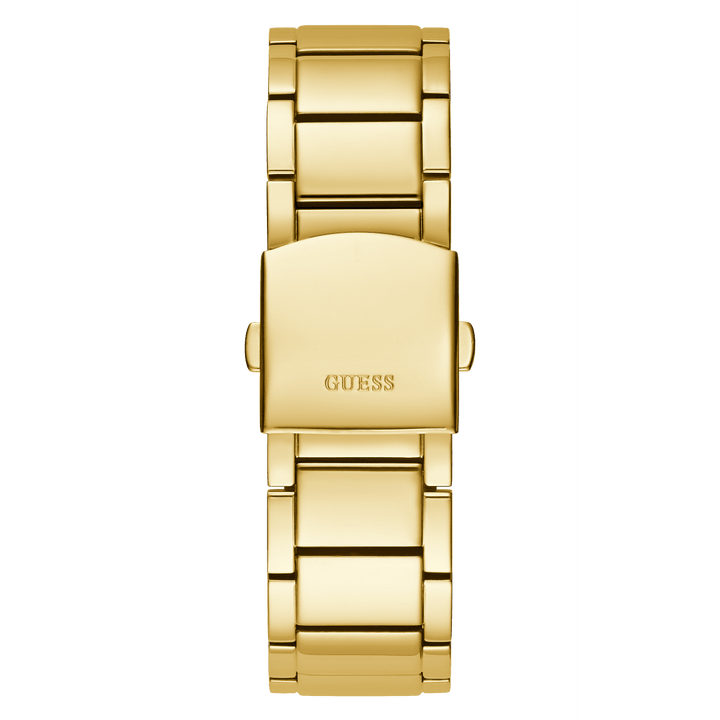 GUESS Mens Gold Tone Analog Watch