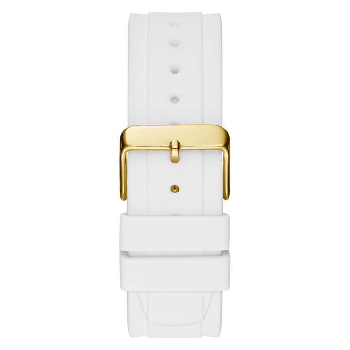 GUESS Mens White Digital Watch