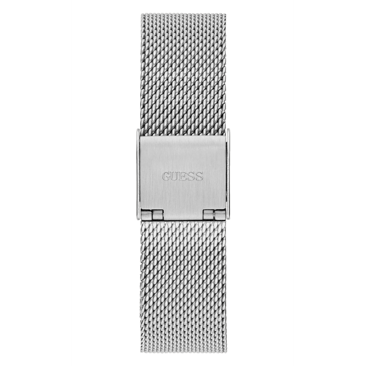 GUESS Ladies Silver Tone Analog Watch