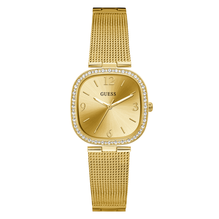 GUESS Ladies Gold Tone Analog Watch