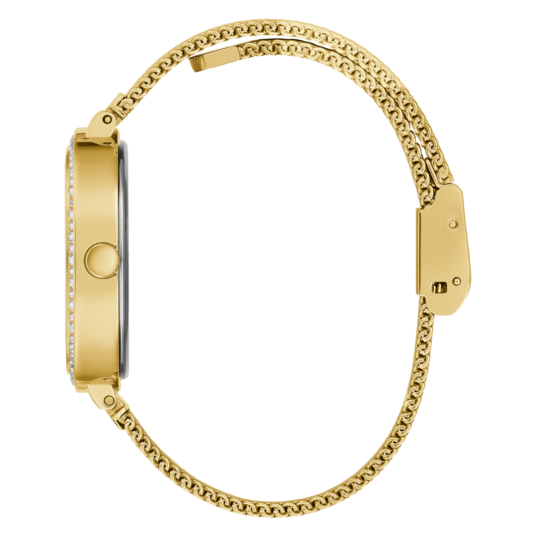 GUESS Ladies Gold Tone Analog Watch