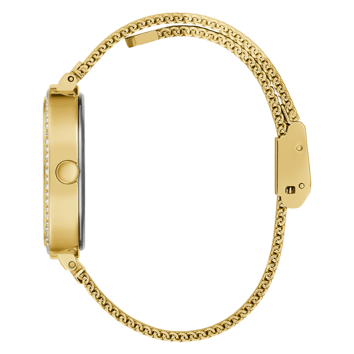 GUESS Ladies Gold Tone Analog Watch