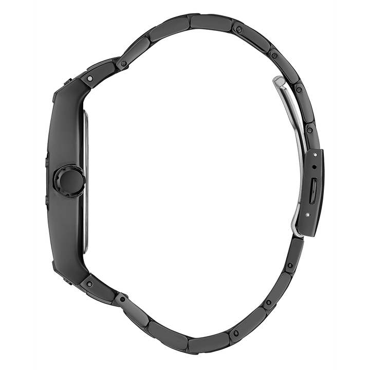 GUESS Mens Black Analog Watch